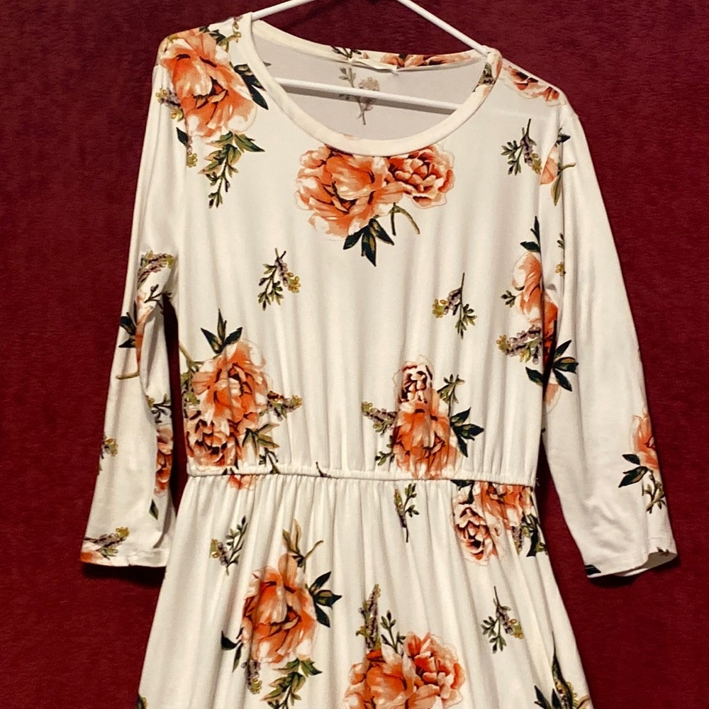 Flower Maxi Dress